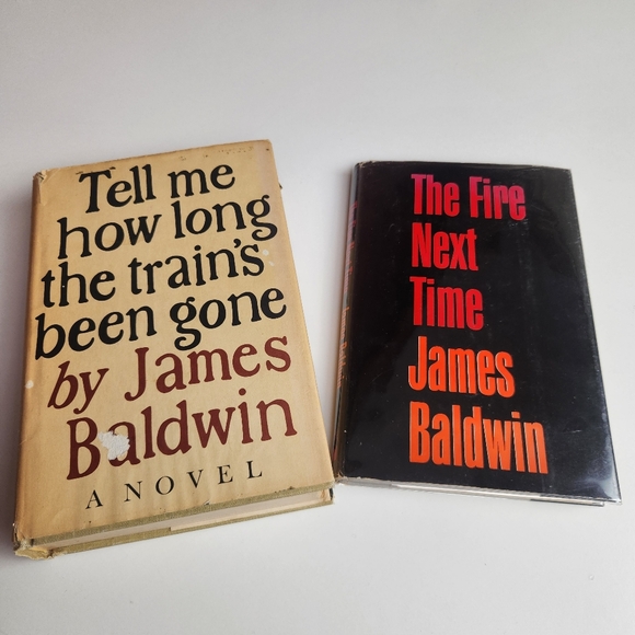 Vintage 60s James Baldwin Books